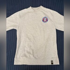 Mammoth Mountain Men's Light Gray Crewneck Sweatshirt